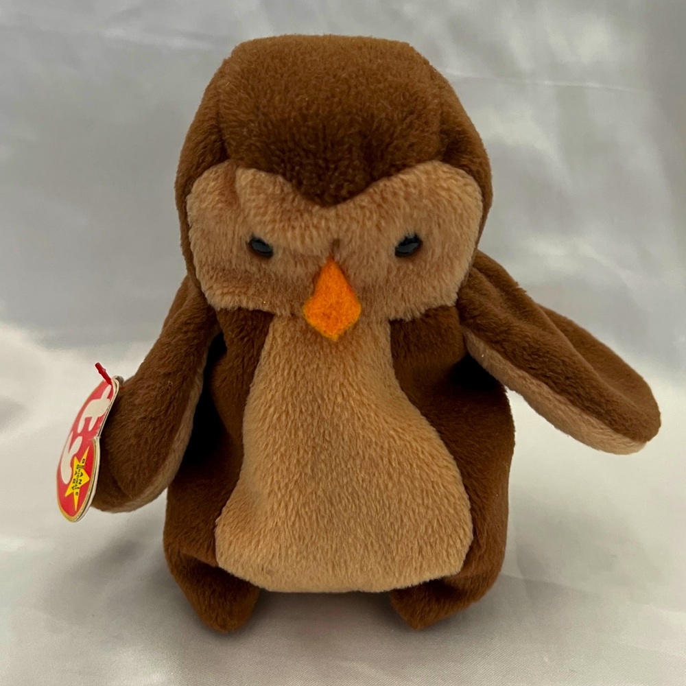 Hoot Owl - Beanie Baby with Original Tags